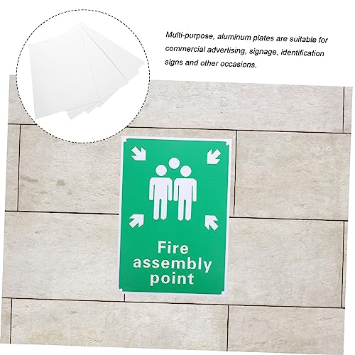 Plaques aluminium blanches pour sublimation Baluue 30x20 cm idéales pour signalétique x4 - 6