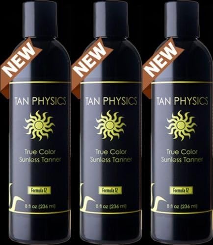 True Color Sunless Tanner, Pack of 3