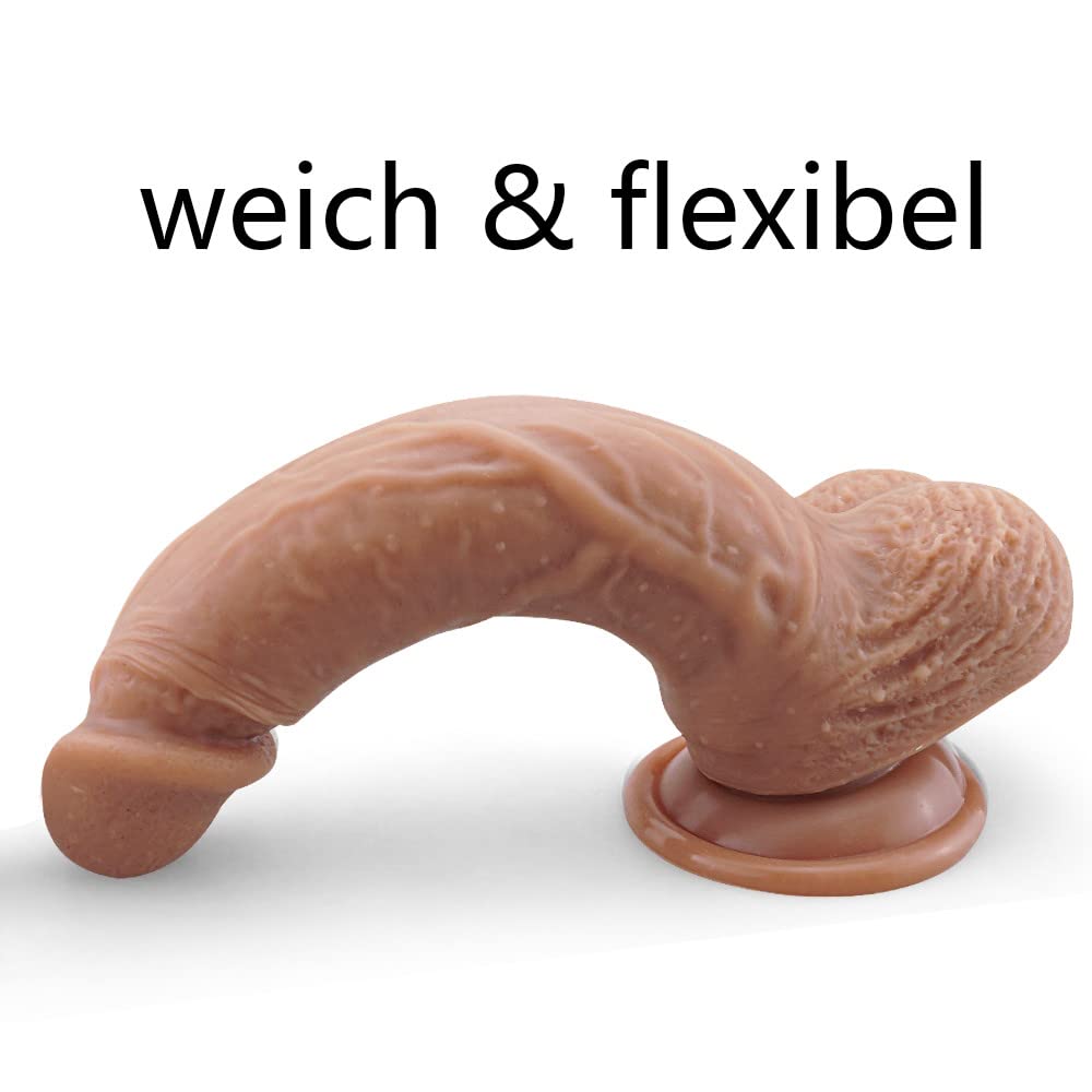 Strap-On Pegging Strap-On Harness Dildo réaliste Wearable Adult Sex Toys pour les femmes sexuelles lesbiennes Sex Penis Fun avec gode en silicone de 22.8cm pour les couples