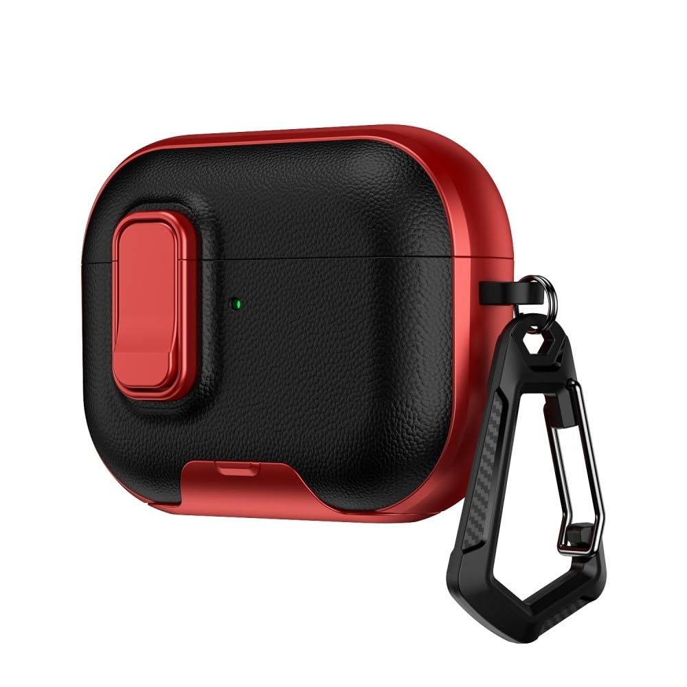 Étui AirPods Pro bicolore style élégant coque silicone robuste - 7