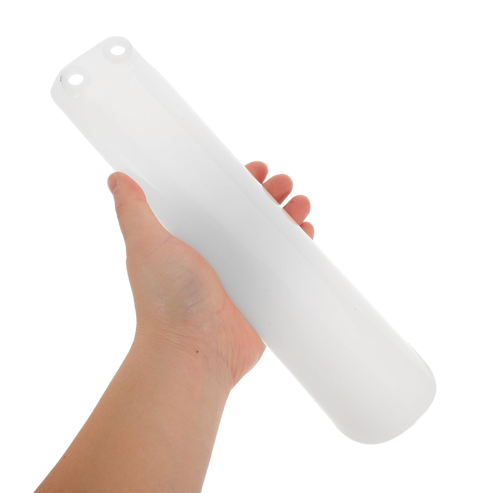 GALPADA Horquilla Rayaduras de Motocicleta a Protector Delantero para Resistente de Plástico Blanco Distribución de Impacto y Conducción Agresiva Terrenos Variados