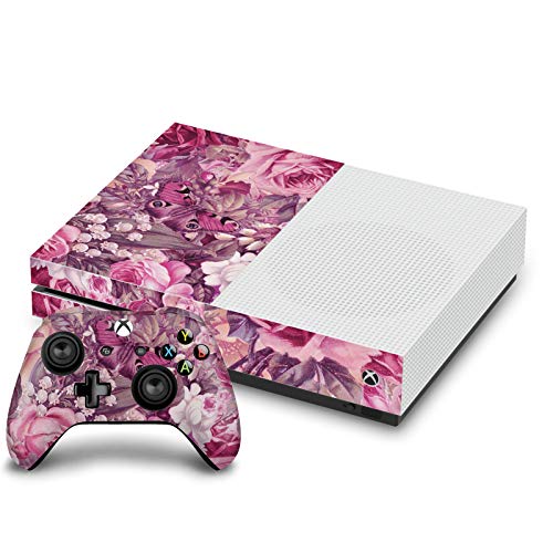 Autocollant Xbox One S LebensArt Papillon pour protéger votre console des rayures