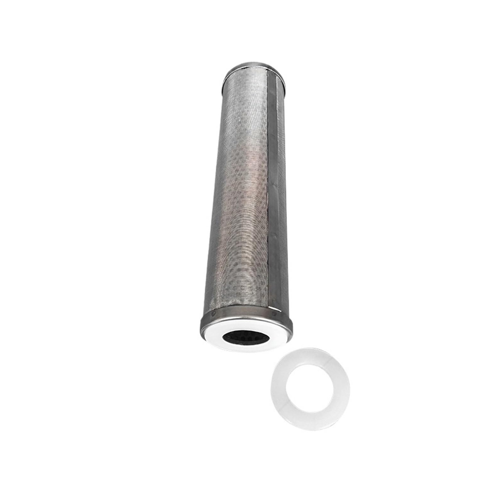 Jjkkozvqf 316L-20Inch-5Um 1Pcs 10 * 2.5Inch 316Stainless Steel 1Um Filter Element Water Filter Stainless Steel Cartridge Reused(316L-20Inch-5Um)