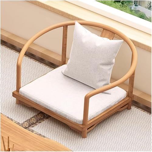 Chaise de sol japonaise pour coin lecture et méditation dans la chambre