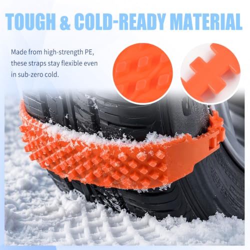 AKWDSL Widened PE Snow Chains
