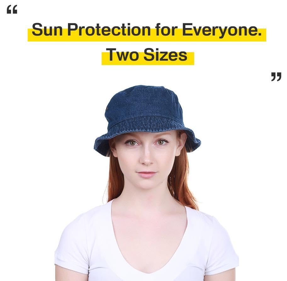 Image of KBETHOS 100% Cotton Washed Bucket Hat