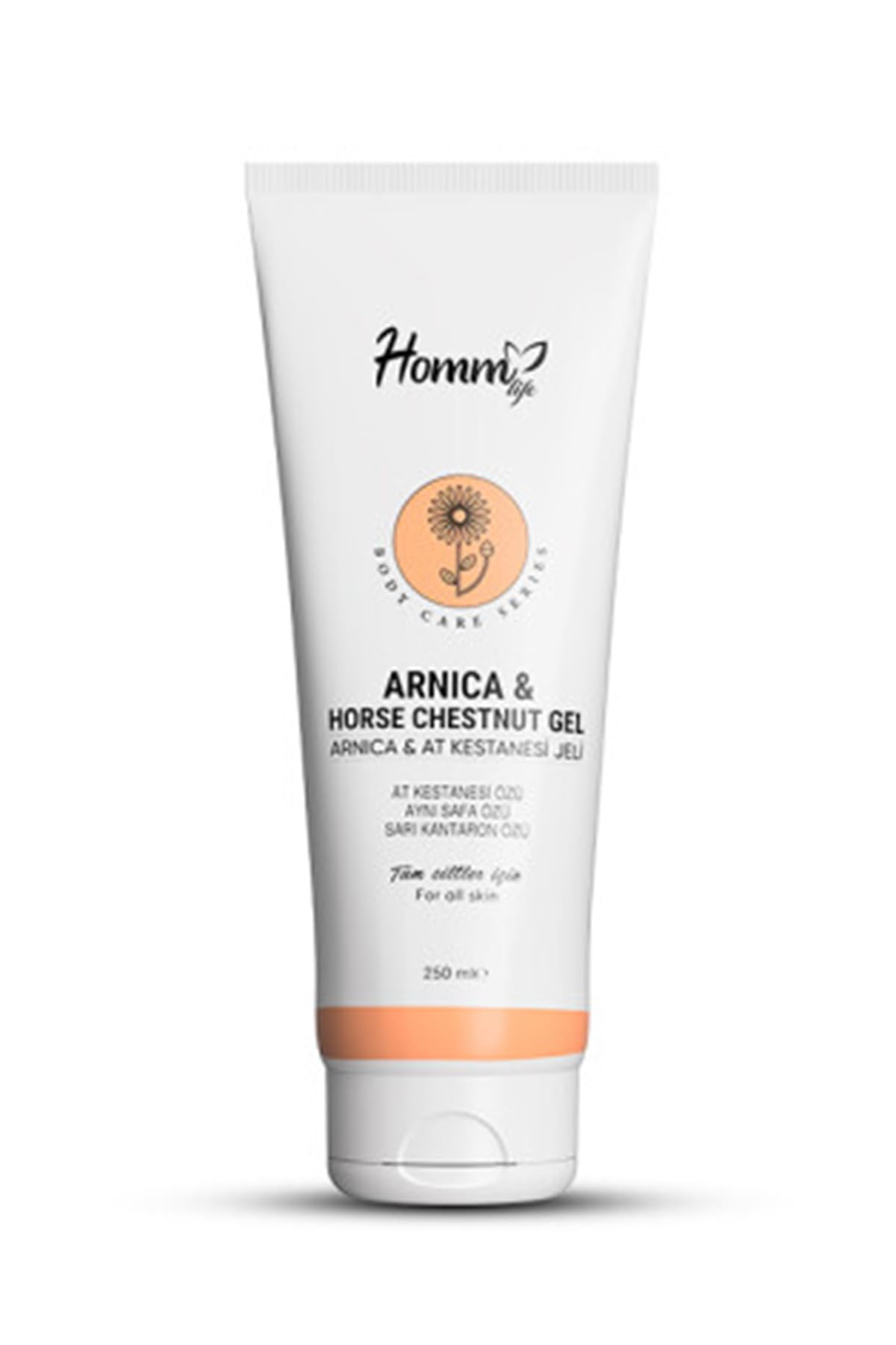 Homm Life Arnica & At Kestanesi Jeli, 250 ml, Vücut Kremi