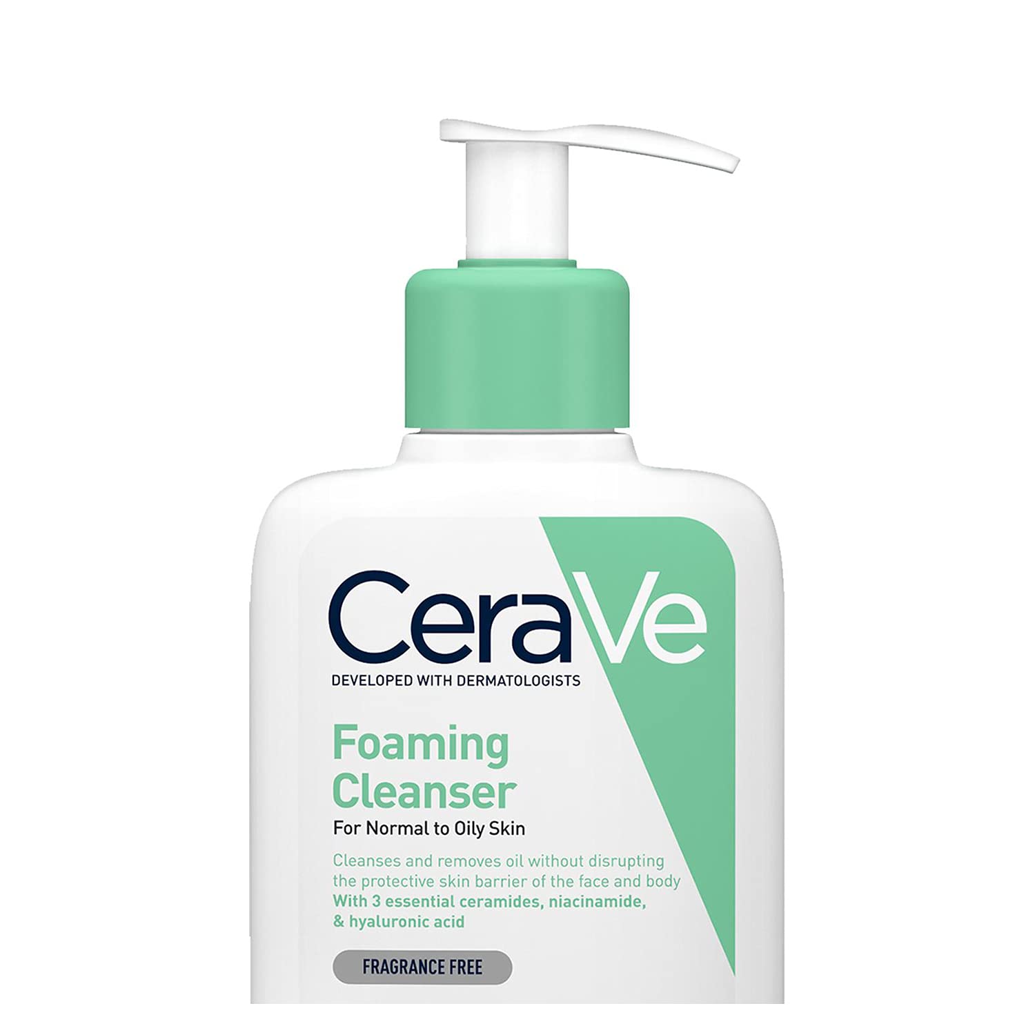 CeraVe Foaming Cleanser 236ml/8oz Daily Face, Body & Hand Wash with
