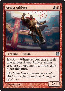 Magic: the Gathering - Arena Athlete (113/249) - Theros - Foil