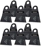 Oshlun MMR-1110 2-2/3-Inch Precision Japan HCS Oscillating Tool Blade for Rockwell SoniCrafter, 10-Pack