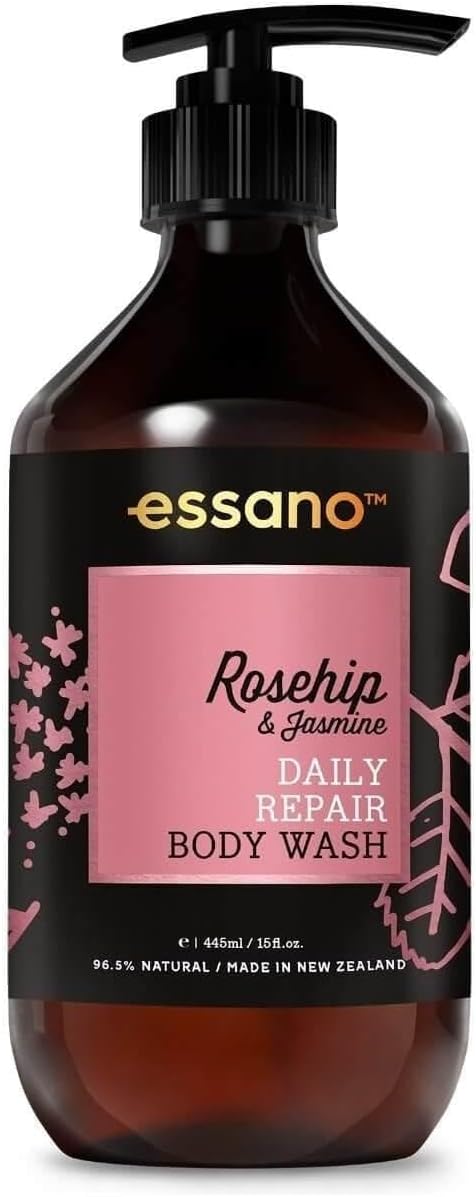 Essano Rosehip & Jasmine Daily Repair Body Wash, 445ml (15oz)