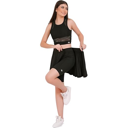 RAXEDO 3 in 1 Breathable Skorts Women