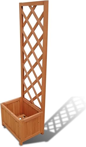 Miniatura 6 de WEMYUFURN Trellis Planter 2' 4" x 11.8" x 4' 5",Raised Garden Bed,Outdoor Planters for Flower Herb Garden
