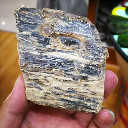 L-SHUNBAO LSB-Colorful Stone, 1pc 50-100g Natur Raw Raue Copal Bernstein Fossil mit Insekten Kristall Specimen Madagaskar Healing Reiki Energie Steine (Größe : 100g) Cover