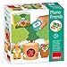 Jumbo Spiele GOULA Memo Friends - Memory ab 3 - Holzspielzeug - Kinderspielzeug ab 3 Jahre - 1 bis 2 Spieler