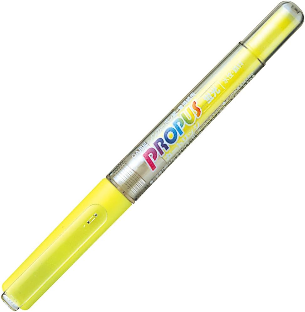三菱鉛筆 Mitsubishi Pencil Highlighter Pen Propus Cartridge Type PUS155.2 Yellow 10 Pens