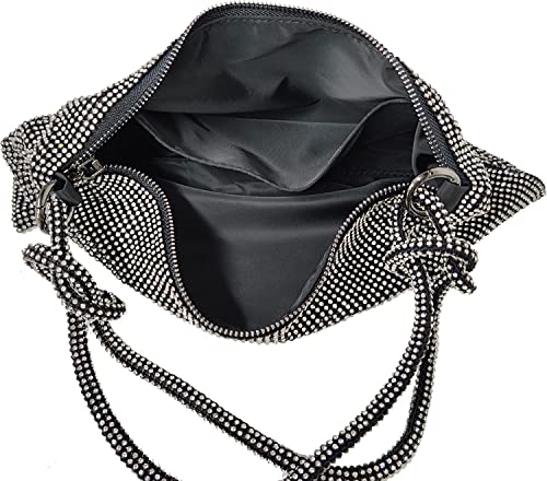 Rhinestone Handbag Purses For Women Girls Chic Evening Purse Shiny Hobo Bags Travel Vacation Gift Shoulder Bag #TOP5