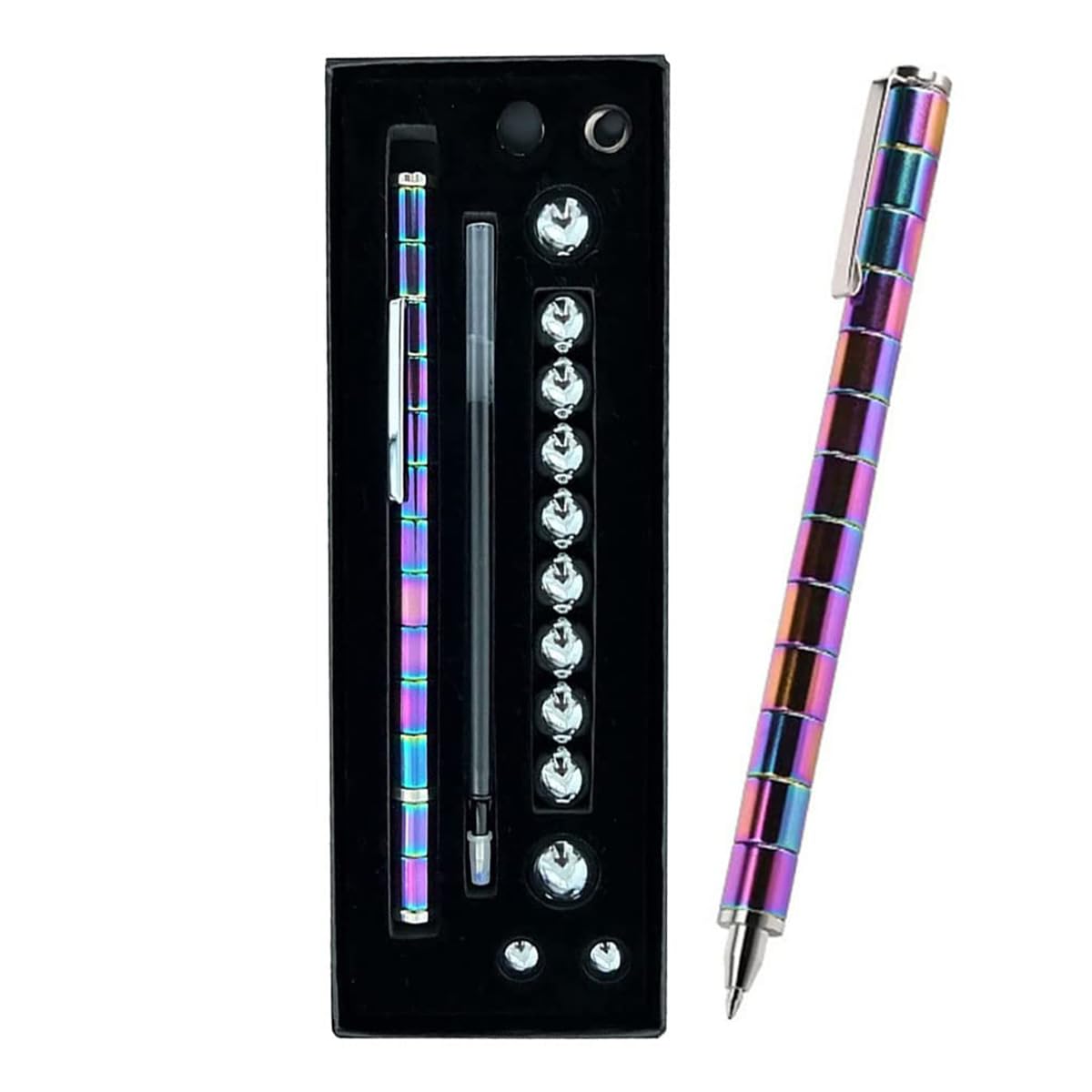 Amazon | Fidget Pen 磁気 変形ペ ボールペン フィジェット ペン 変形