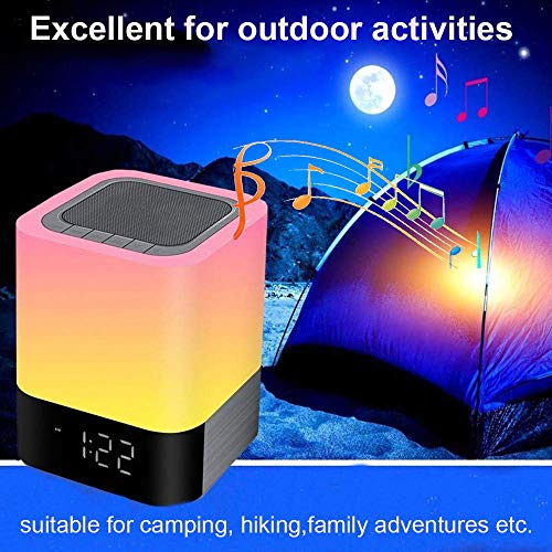 Wamgra PM-01 Bluetooth Speaker Night Lights, Bluetooth Alarm Clock thumb #7