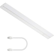 LAGOM 22" White Under Cabinet Lights & 12" Linking Cord