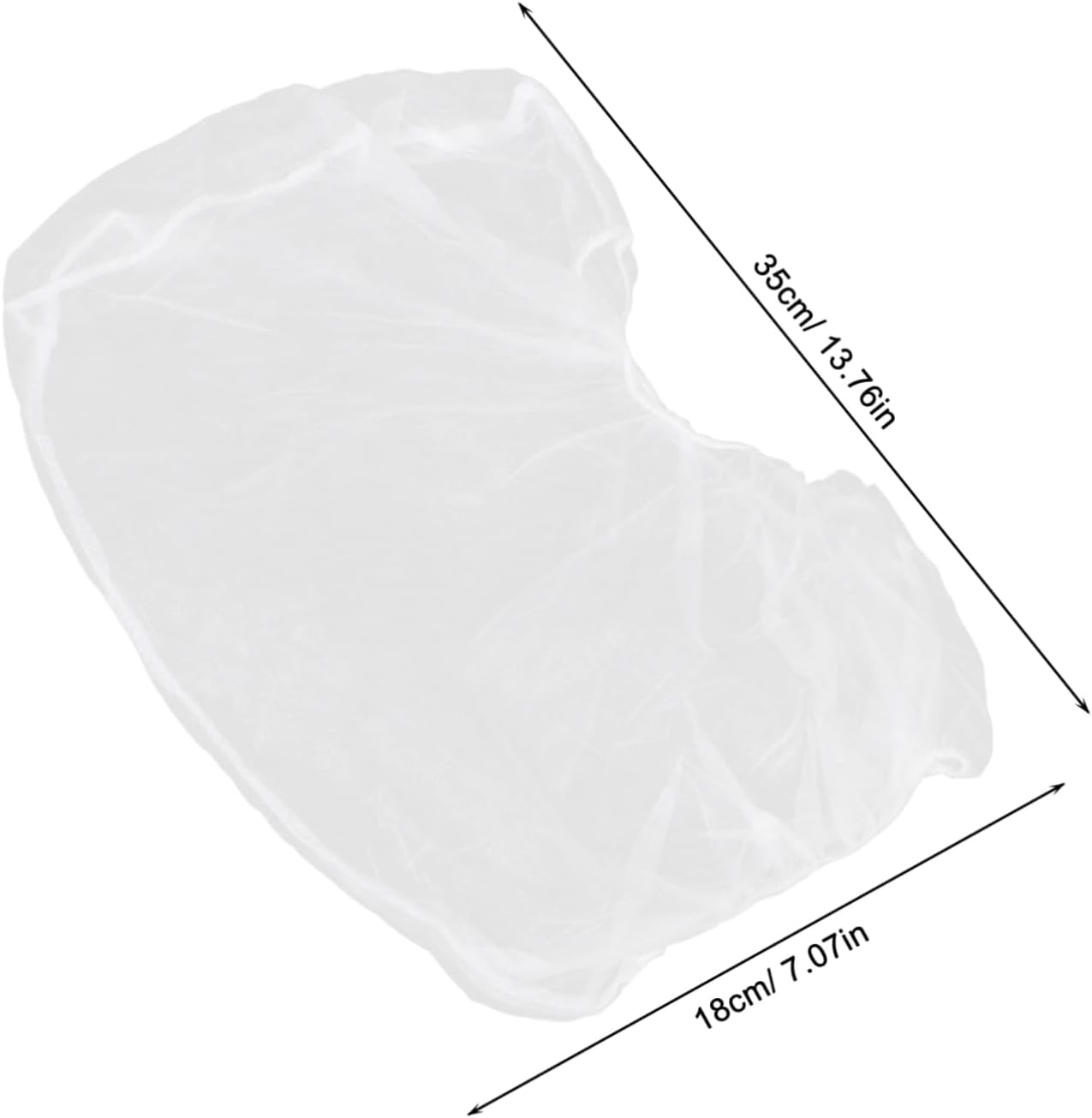 VICASKY 50pcs Non Woven Bouffant Protective Hoods for Hair Containment Food Service and Cleanroom Environments Breathable and Lightweight Design