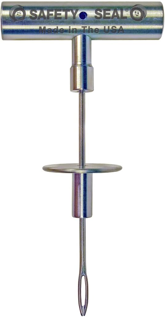 Safety Seal – T-Handle, with Truck Insertion Needle (6.75")