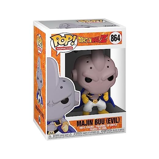 Funko Pop! Animation: Dragon Ball Z S8-Evil Buu Dragonball - Figura in Vinile da Collezione - Idea Regalo - Merchandising Ufficiale - Giocattoli per Bambini e Adulti - Anime Fans