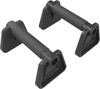 1 Pair Street Fitness Push Up Bar Non-slip Thickened Handle Flatland Triceps Pectoralis Major Planche Gym for Fitness, Gymnastics, Aerobics
