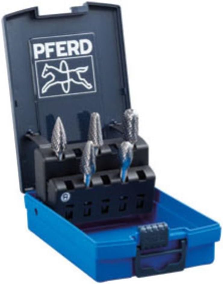 PFERD 21901712 1712 Tough HM Burr Set