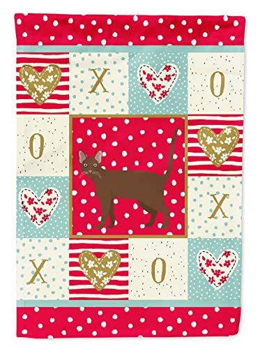 Drapeau chat Havana Brown pavillon extérieur en toile grand format Caroline's Treasures