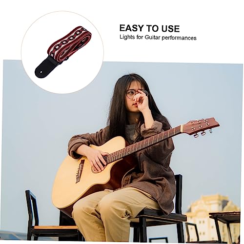 FAVOMOTO 1Pc Sangle De Guitare Mens Tressé Ceinture Vintage Ceinture Accessoires De Guitare Électrique Sangle De Guitare Réglable Sangle De Guitare En Cuir Mens Tressé Ceintures Accessoire - Les Beatles, Paul McCartney, John Lennon, RIngo Starr, George Harrison FAVOMOTO 1Pc Sangle De Guitare Mens Tressé Ceinture Vintage Ceinture Accessoires De Guitare Électrique Sangle De Guitare Réglable Sangle De Guitare En Cuir Mens Tressé Ceintures Accessoire – Image 6