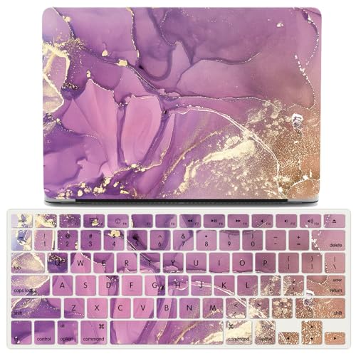 Funda MacBook Air 15 M2 A2941 Estilo Mármol para tu Café de Trabajo