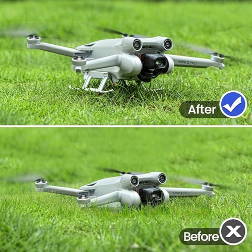 Protection d'hélice DJI Mini 3 Pro avec train d'atterrissage intégré