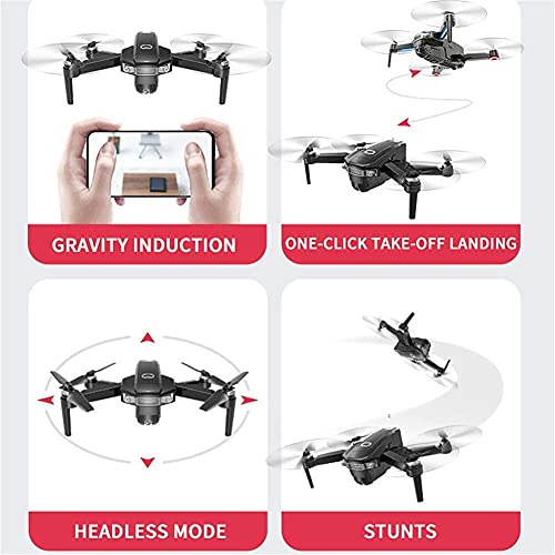 YYAI-HHJU GPS-Drohne, GPS 5G WiFi-Übertragung FPV-GPS-Drohne, Mit 4K Hd-Kamera, Mit GPS-Rückkehr Nach Hause, Follow Me… – Bild 6