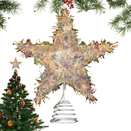 Estrella de Navidad con luces para decorar apartamentos y espacios pequeños sin ocupar espacio 2