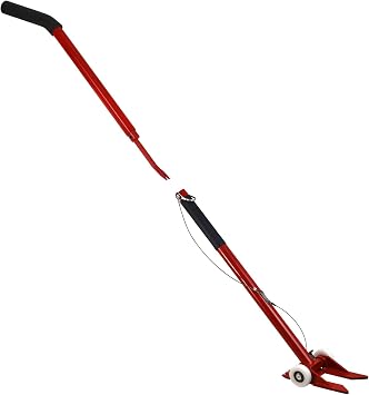 MightyPhine Pallet Buster & Deck Wrecker Tool - Heavy Duty Deck Board Removal Pry Bar - Manual Demolition Wrecking Crowbar for Pallet Breaking, Flooring, Fence & Wood Dismantling