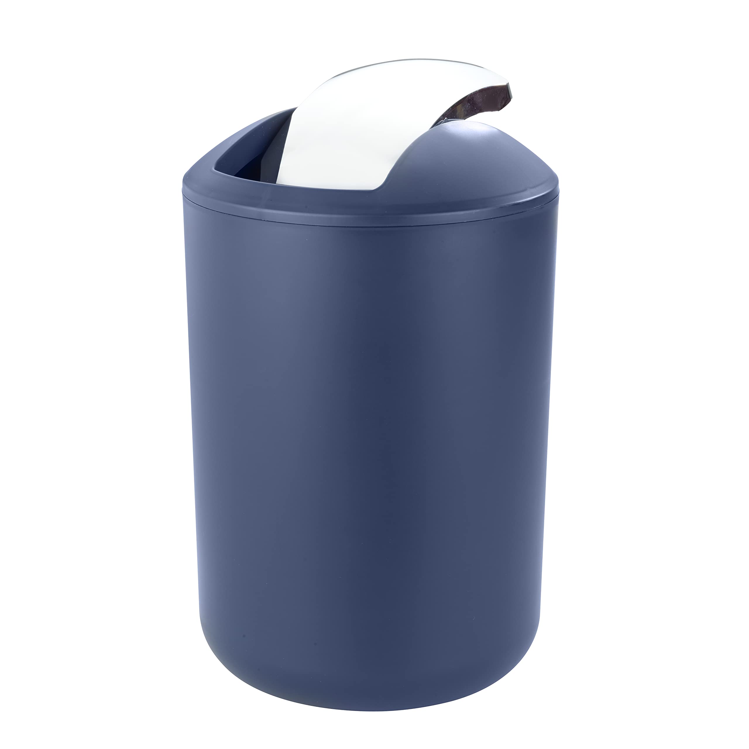 Basera Kosmetikeimer mit Schwingdeckel 6,5 Liter (Blau)