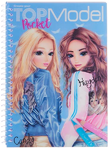 TOPModel - Libro de bolsillo para colorear Cover