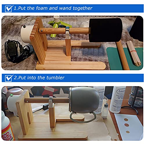 ACXFOND Inserções de espuma de 12 peças, inserções flexíveis de espuma para copos, 2 tamanhos para t