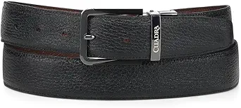Cuadra Reversible Belt in Genuine Deer Leather for Men