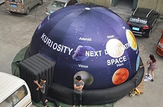 Portable Inflatable Planetarium Dome Tent for Cinema Movie and Kids School Education Equipmen, with Air Blower and PVC Floor Mat