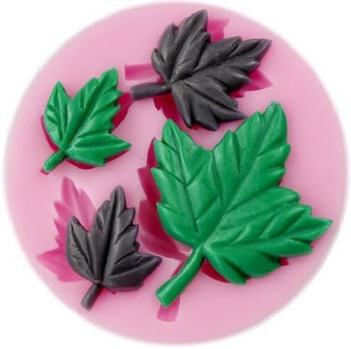 Silicone Mold With imprint Of Oak Tree Leaves. For Sugar Paste, Fluxes, Etc For Diy Diy Food Use.Cat: Leaf Trees