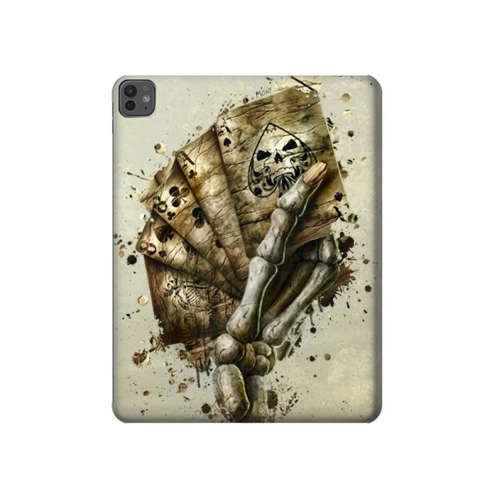 Étui iPad Pro 13 Anti Rayure Coque Skull Card
