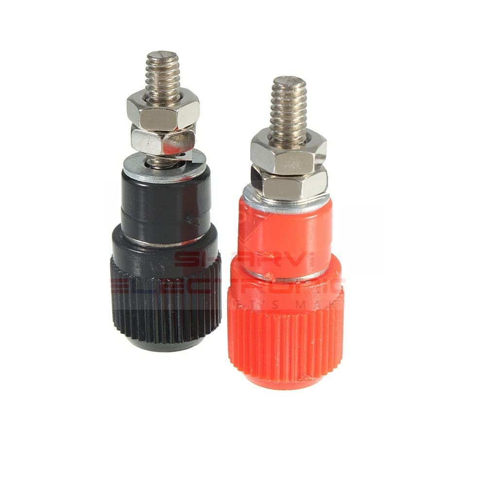 Elcom BTI-30, Multicoloured Banana Socket Terminal Panel Mounting Connector (1 Pair)-image-10
