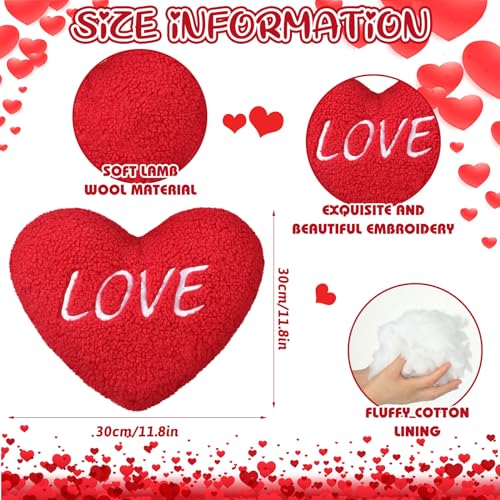 Coussin de Saint-Valentin en peluche Soaoo pour décorer votre salon - 4