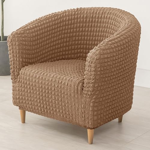 Housse de canapé extensible en seersucker pour protéger des taches et animaux