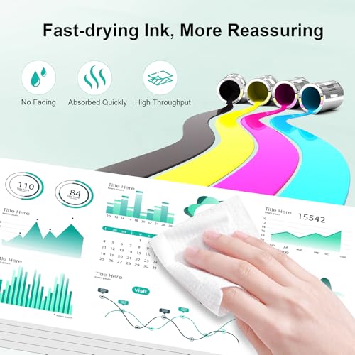 CLREEGRI Tinta de sublimação compatível com Ecotank 2800 ET2720 ET2750 ET2760 ET2800 ET-2803 ET-2850