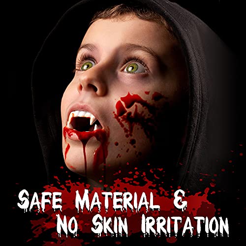 Halloween Fake Blood Spray Bottle (With Free Scar Tattoos) Realistic Safe Washable Fake Blood For Clothes Bloody Purge Costumes Sfx Zombie Vampire Makeup Face Paint Easy To Clean 2Oz/60Ml #TOP5
