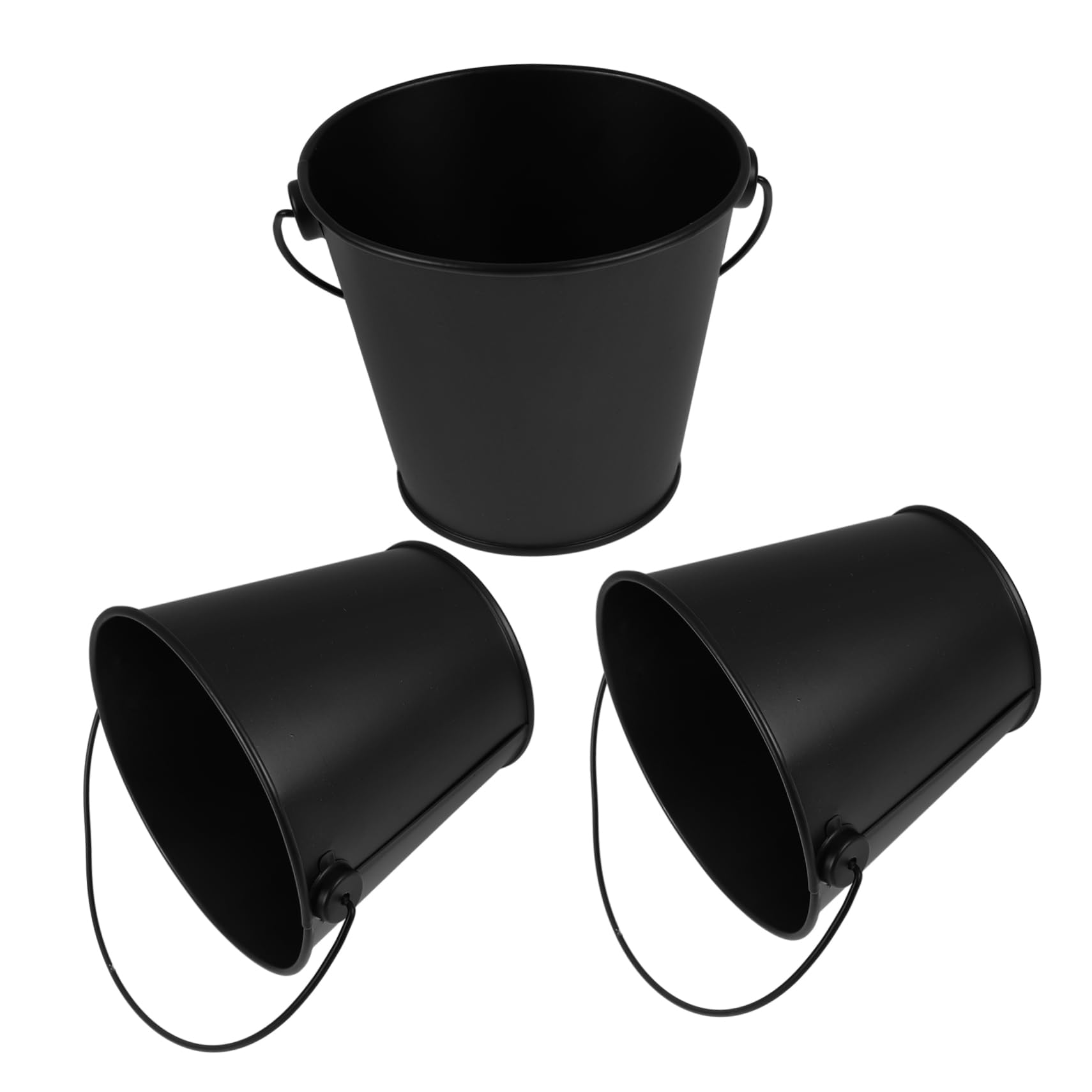 IWOWHERO Barbecue Pail Collection 3pcs Grill Grease Bucket Drip Barrel for Clean Cooking