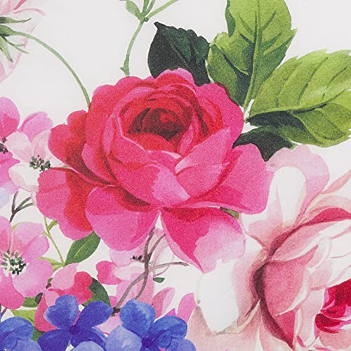 Royal Arden 23091 Cutting Board, Floral Pattern, Rose, Purple, 14.4 X 8.9 X 0.4 Inches (36.5 X 22.5 X 0.9 Cm) #TOP4